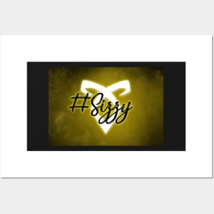 Shadowhunters - #Sizzy w/ Angelic Rune - Yellow Glow Posters and Art